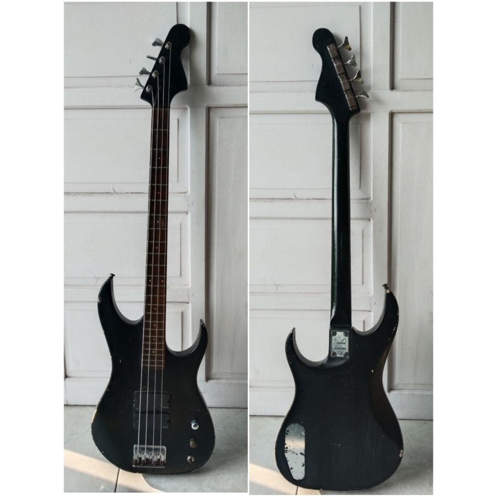 bass elektrik ori marina japan upgrade pickup emg mantap