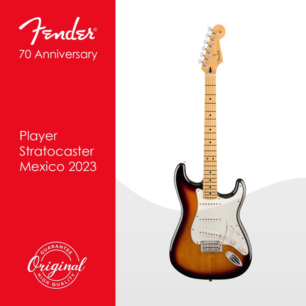 Fender Guitar Player Stratocaster 70 Anniversary - (Original)