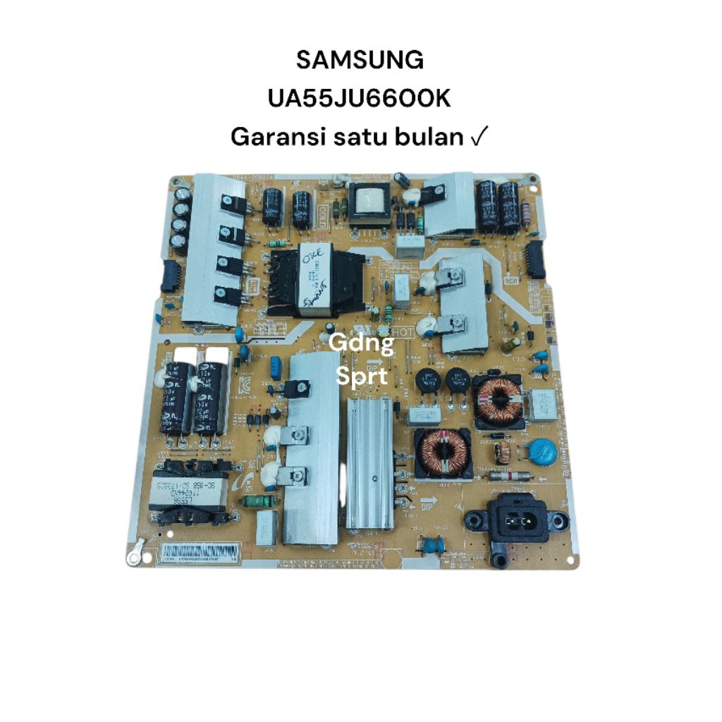 Psu SAMSUNG UA55JU6600K UA55JU6600 power supply mesin tv regulator tv