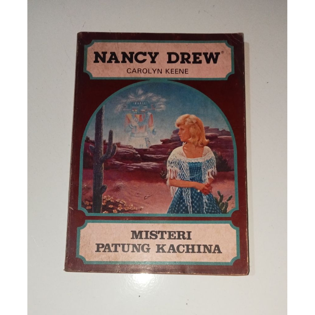 Novel Nancy Drew Misteri Patung Kachina Carolyn Keene Original