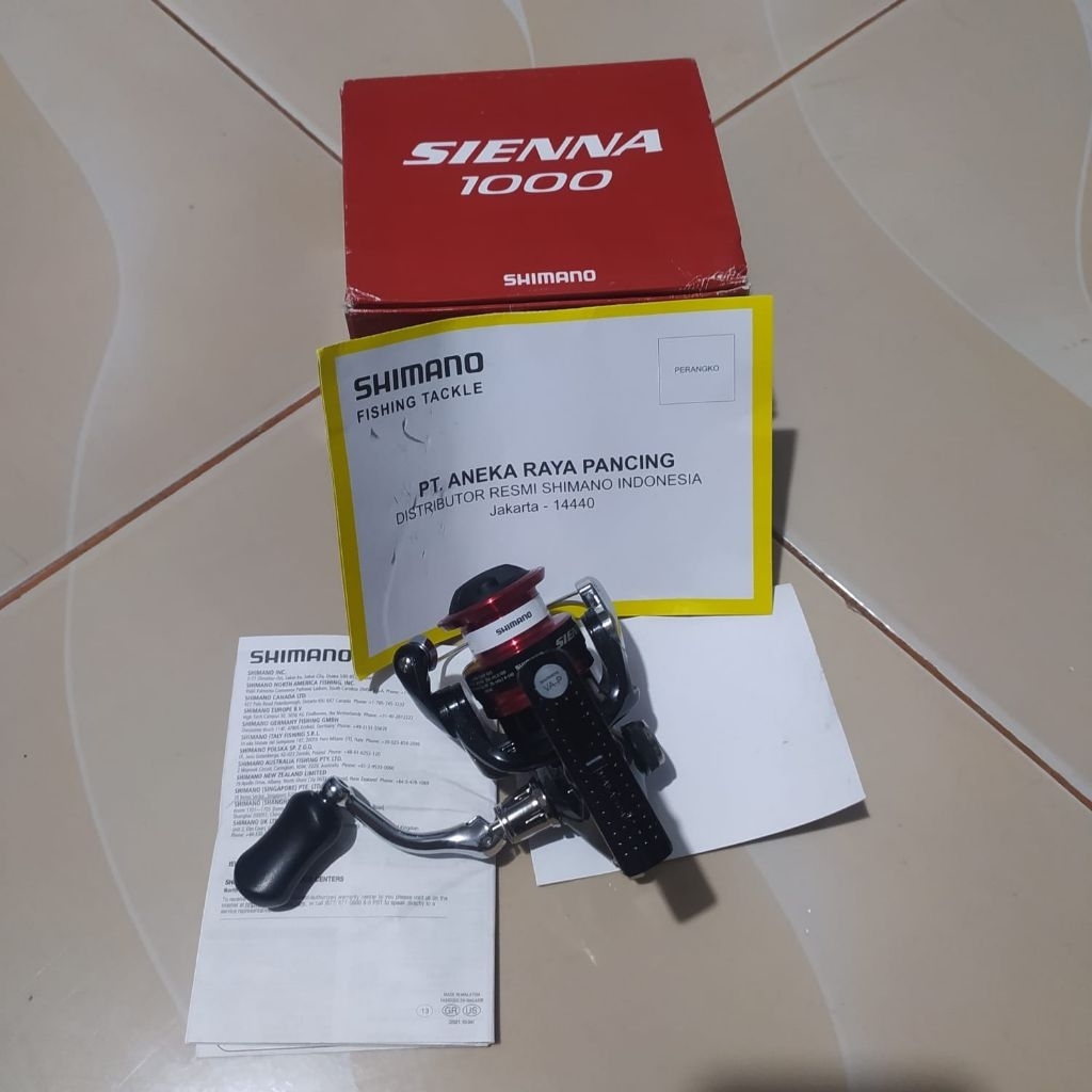 Reel shimano sienna hp1000