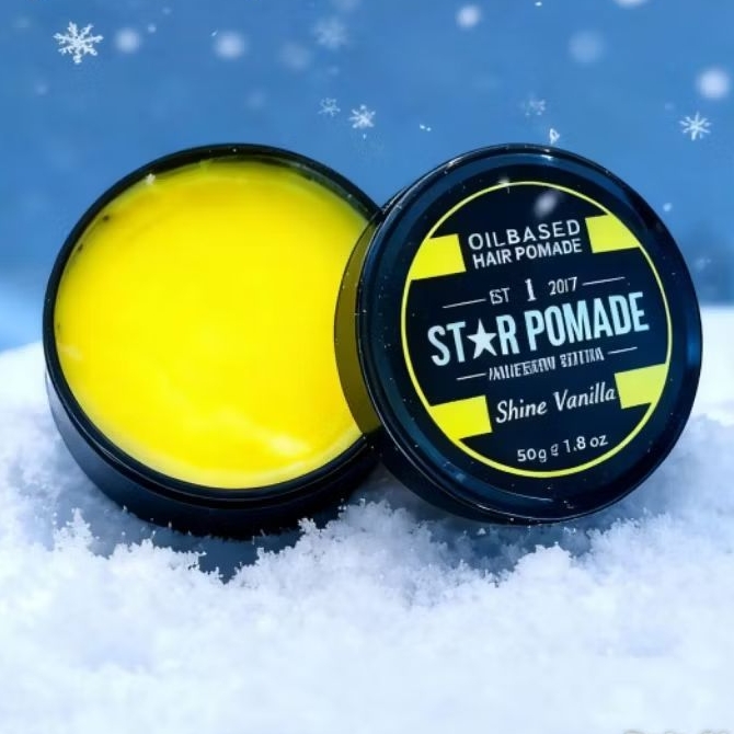 Star Pomade olibasd 50gram Pomade minyak rambut pria