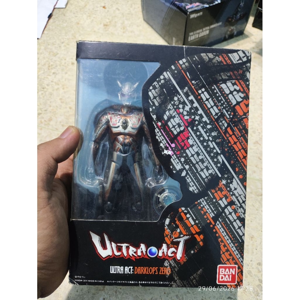 ultra act ultraman darklops zero original bandai