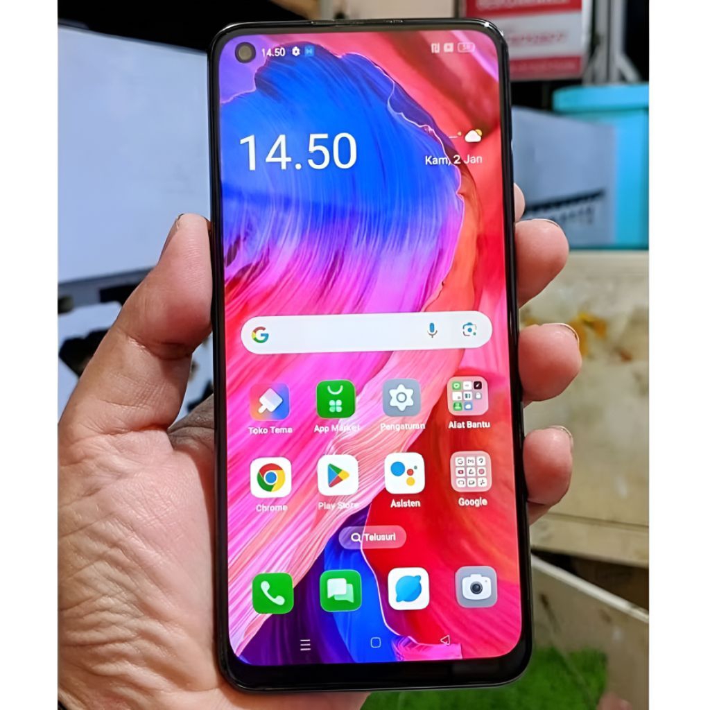 LCD Touchscreen Ori Asli Copotan Oppo A74 5G / A54 5G / A93 5G