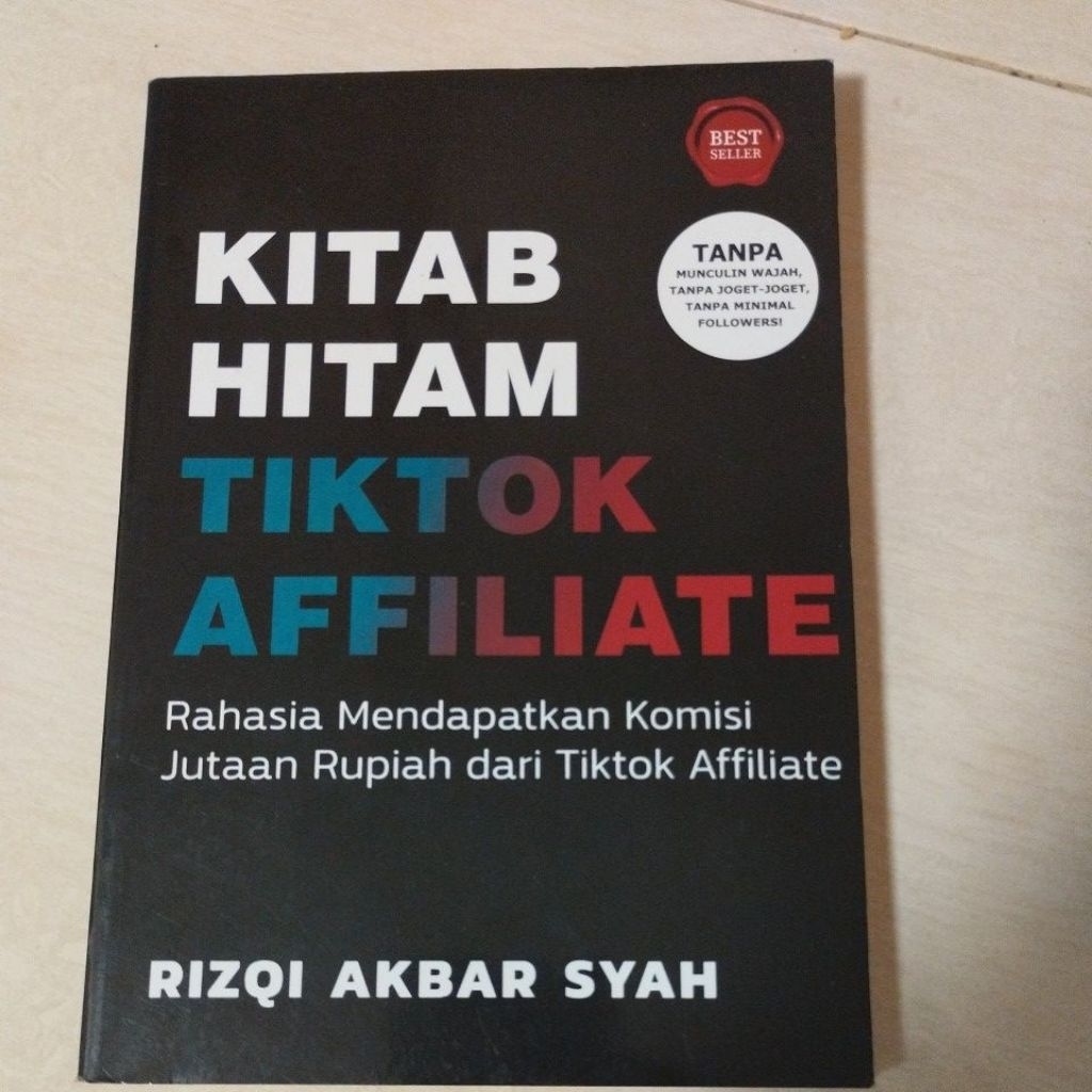 kitab hitam tiktok affiliate