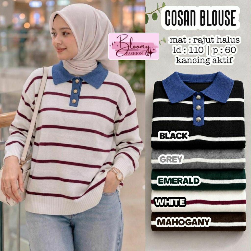 Wy homeshop-BLOUSE COSAN RAJUT HALUS