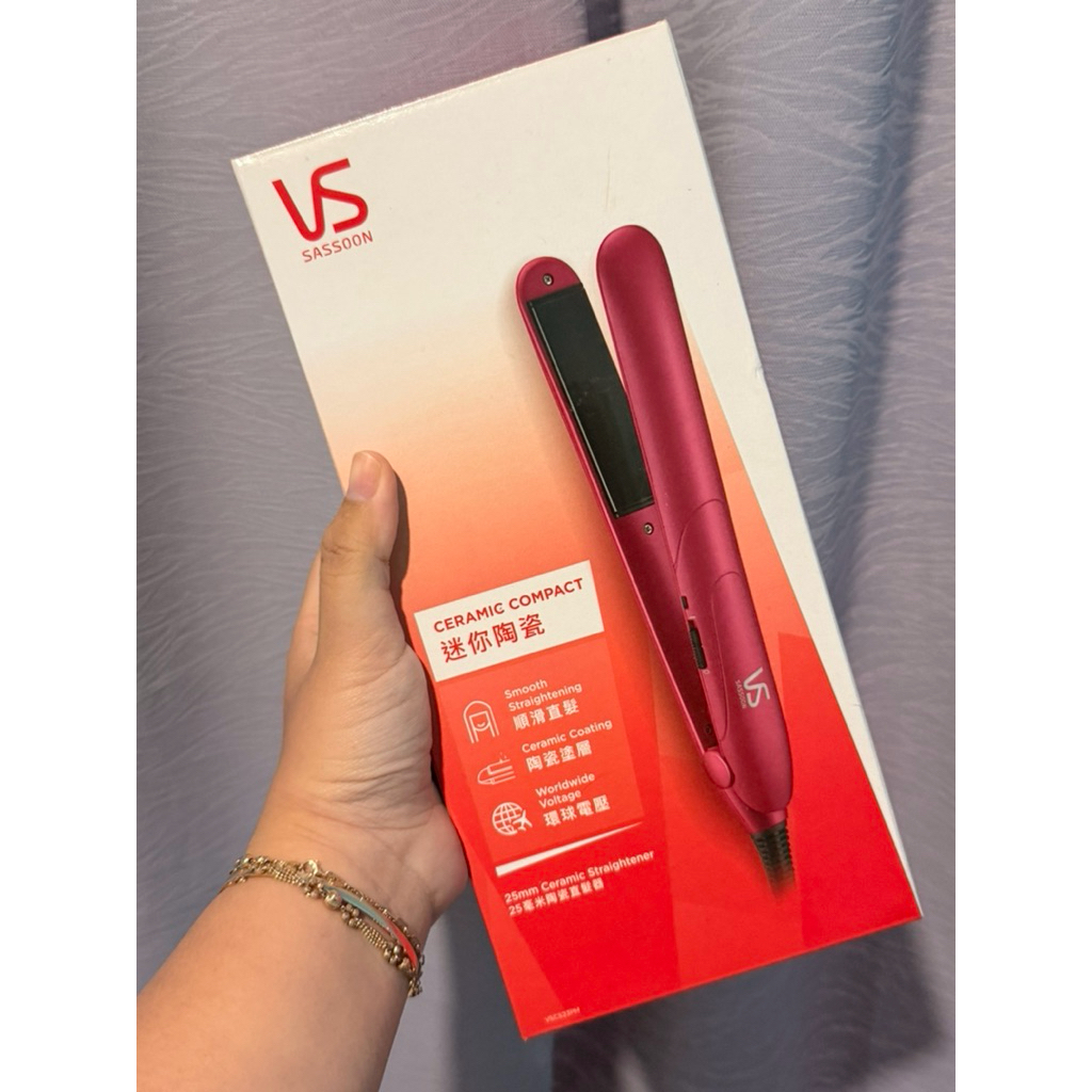 Vidal Sassoon Ceramic Straightener VSCS23PM | Catokan Lurus NBU