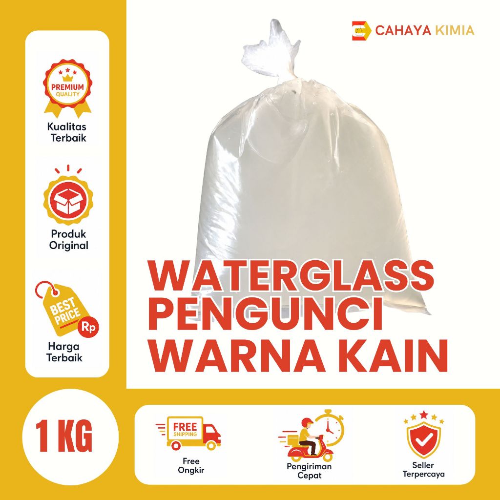 WATER GLASS / SODIUM SILICATE / Silikat – 1Kg