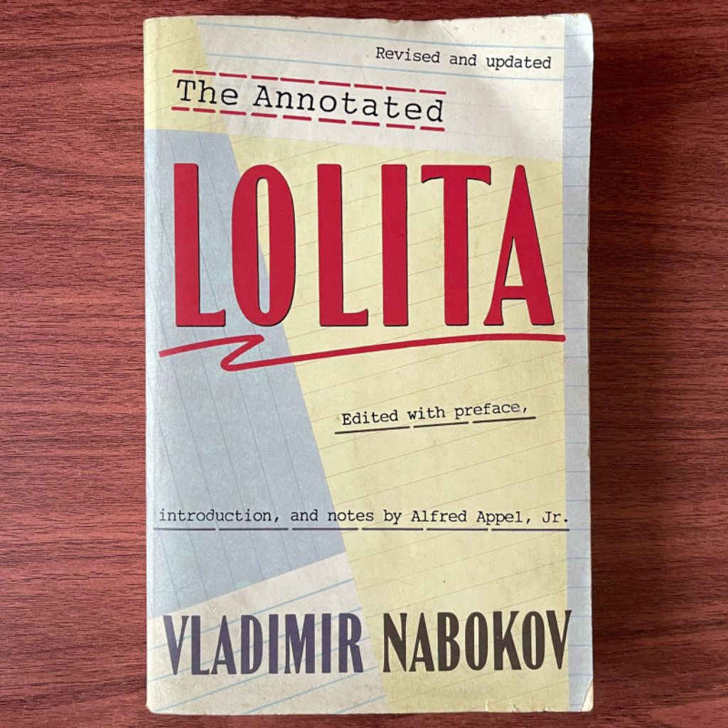 NOVEL THE ANNOTATED LOLITA by VLADIMIR NAKOBOV