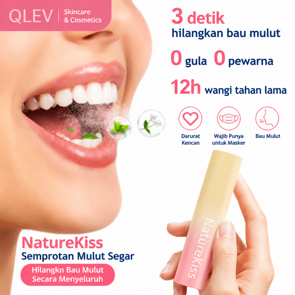 Penghilang Bau Mulut obat penghilang bau mulut 10ml pengharum mulut semprot mulut wangi tahan lama m