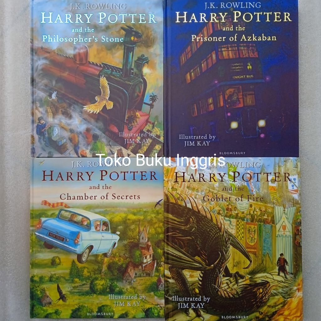 Harry Potter Illustrated Edition Hard Cover