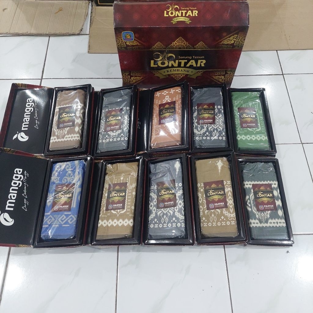 [BARU] SARUNG LONTAR KEMBANG