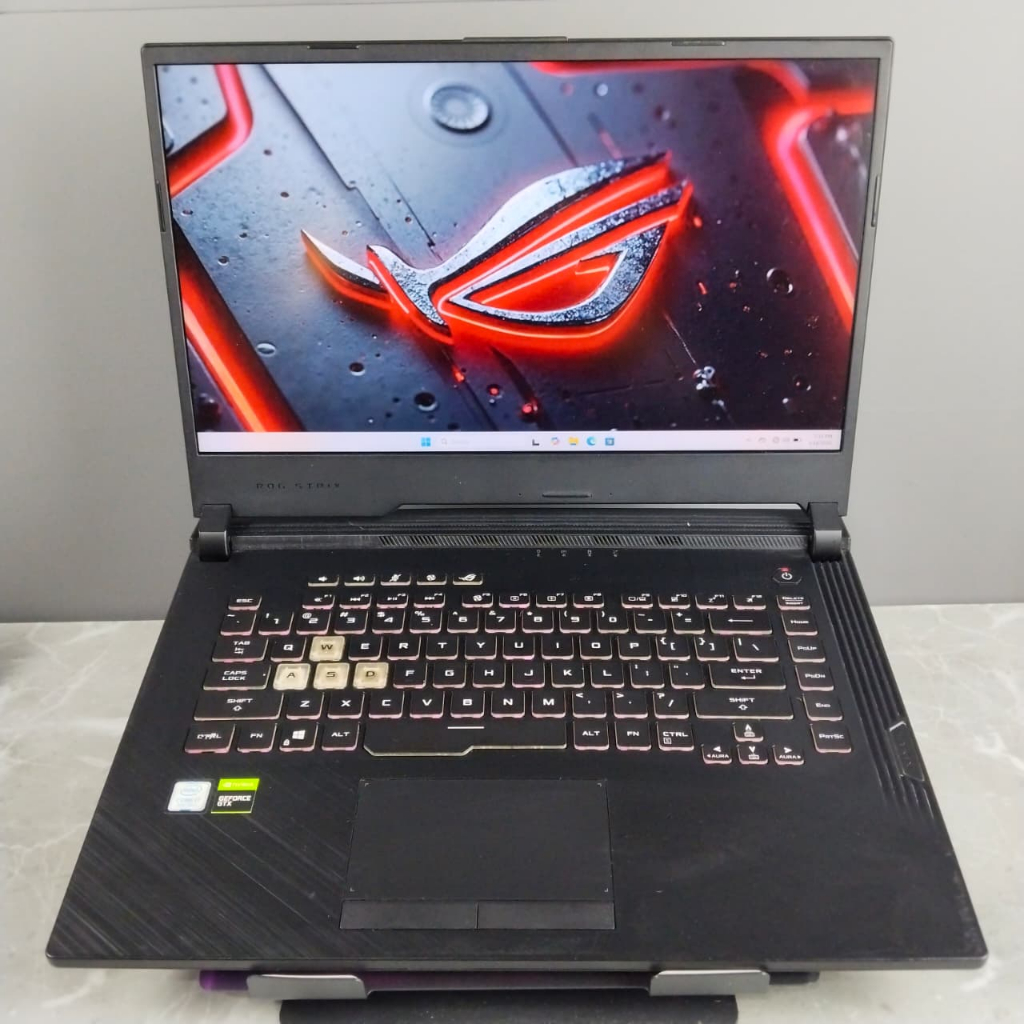 ASUS ROG Strix G531GT Core i7-9750H Laptop Gaming Kencang, NVIDIA GeForce GTX 1650 4GB, RAM 16GB, SS