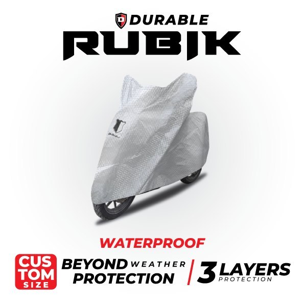 Durable Rubik Bike Cover QJ SRV 250 AMT 600 V Libero 250 Fort 250 Adventure 3 Layer Waterproof