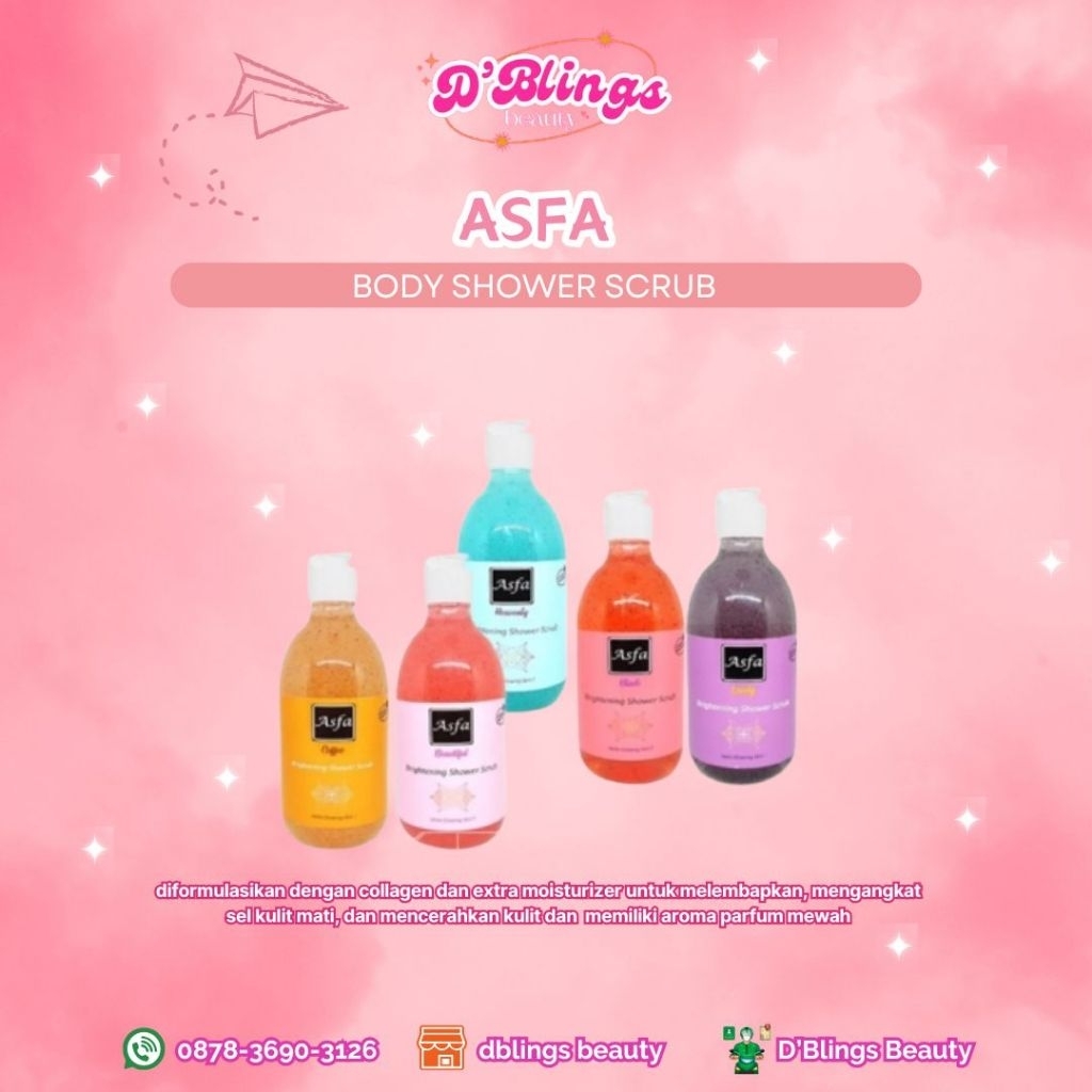 Asfa Body Scrub (atau Asfa Brightening Shower Scrub)