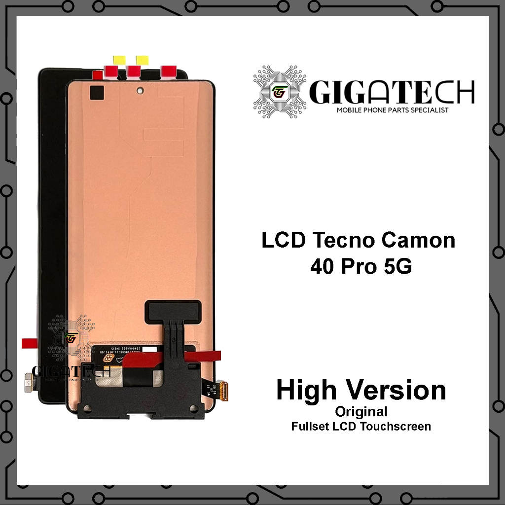 Lcd Tecno Camon 40 Pro 5G Original - Fullset Touchscreen