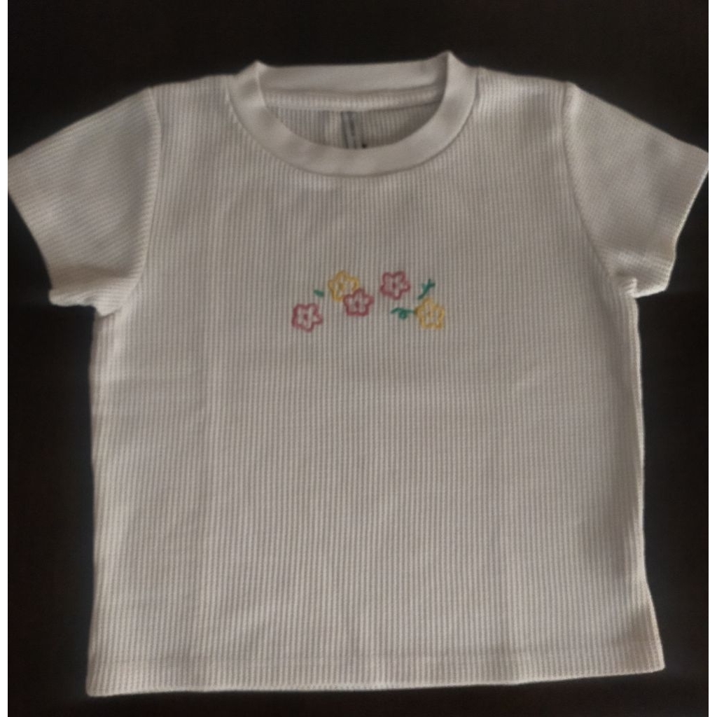 Kaos crop top merk Colorbox