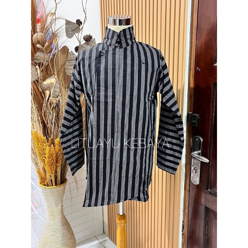 [Premium] Surjan Lurik / Baju Jawa Lurik