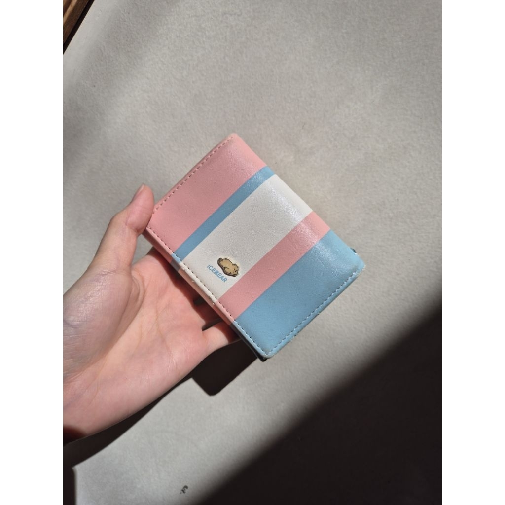 dompet miniso we bare bears ice bear pastel lucu