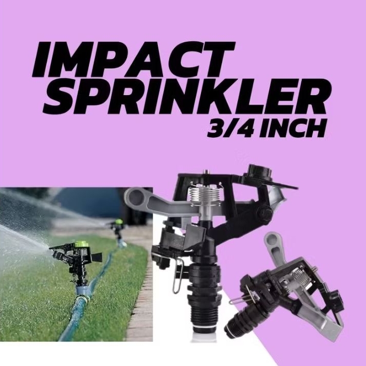 SPRINKLER IMPACT 3/4 INCI SPRINKLER AIR PENYIRAM TAMAN KEBUN OTOMATIS SPRINKLER PERTANIAN