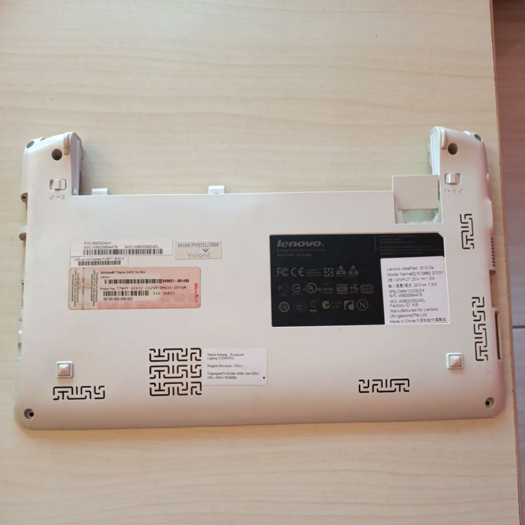 BOTTOM CASE LENOVO IDEAPAD S10-3S