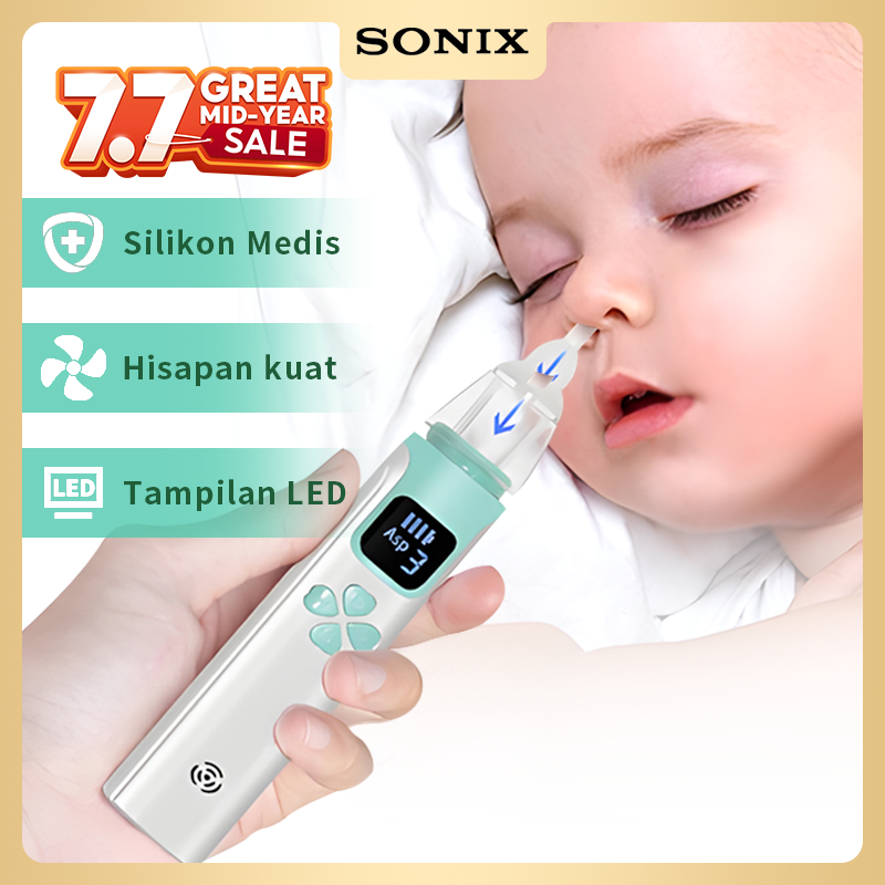 Sonix Baby Nasal Aspirator SAH01 Penyedot Ingus Bayi Sedot Ingus Baby Nasal Aspirator Alat Elektrik 