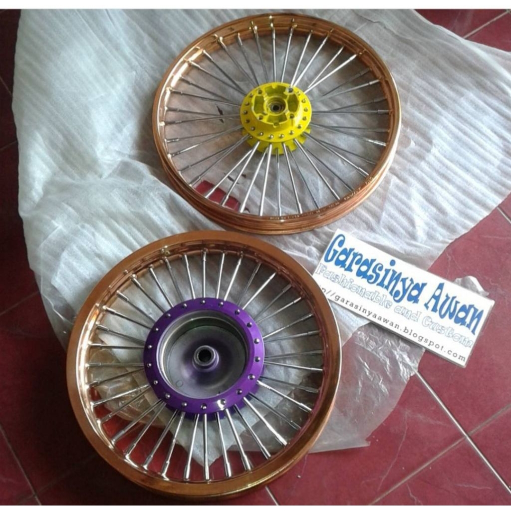 Pelek TK Racing Ring 16 jari jari custom