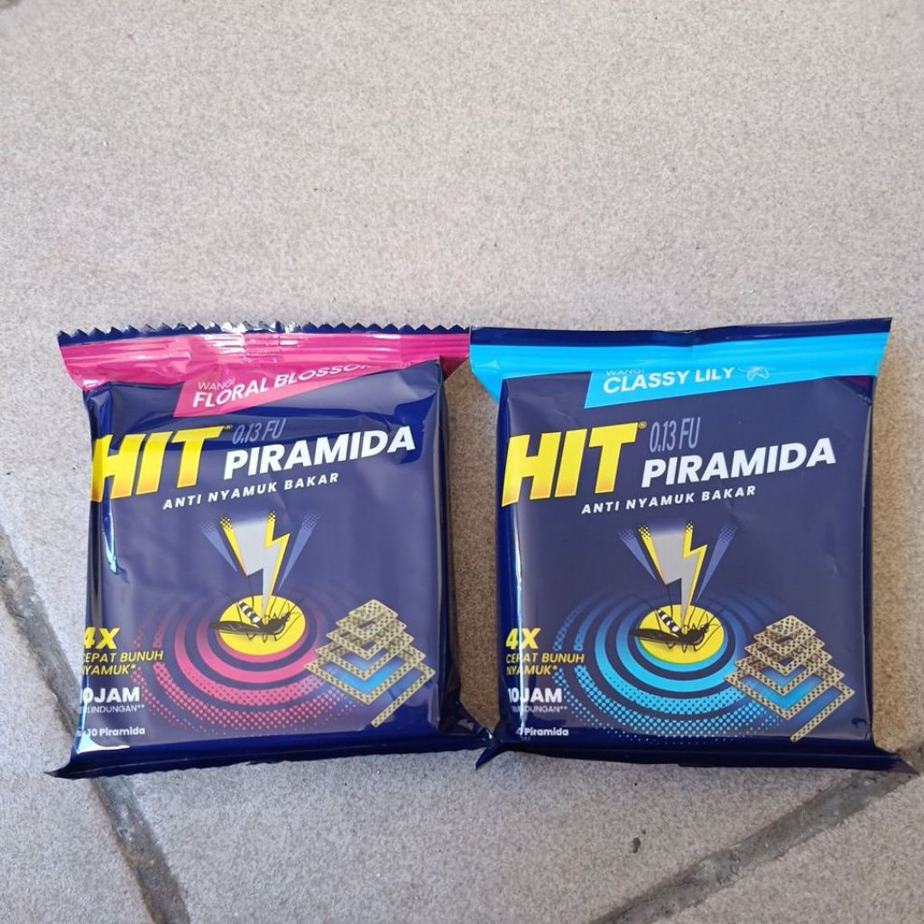 Hit piramida isi 10 obat nyamuk bakar, Hit Magic Piramida, Hit Expert bakar Piramida, hit Piramida