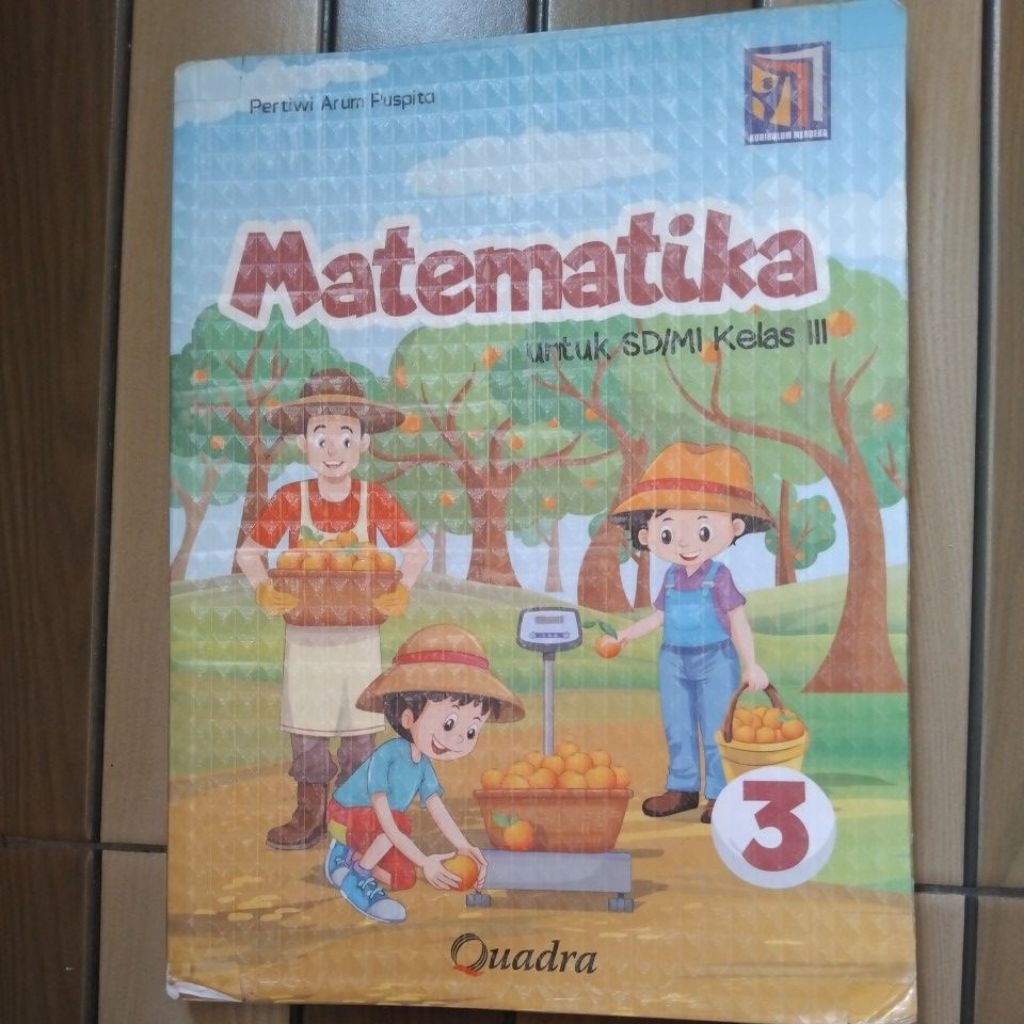 Buku Matematika kelas 3 penerbit Quadra