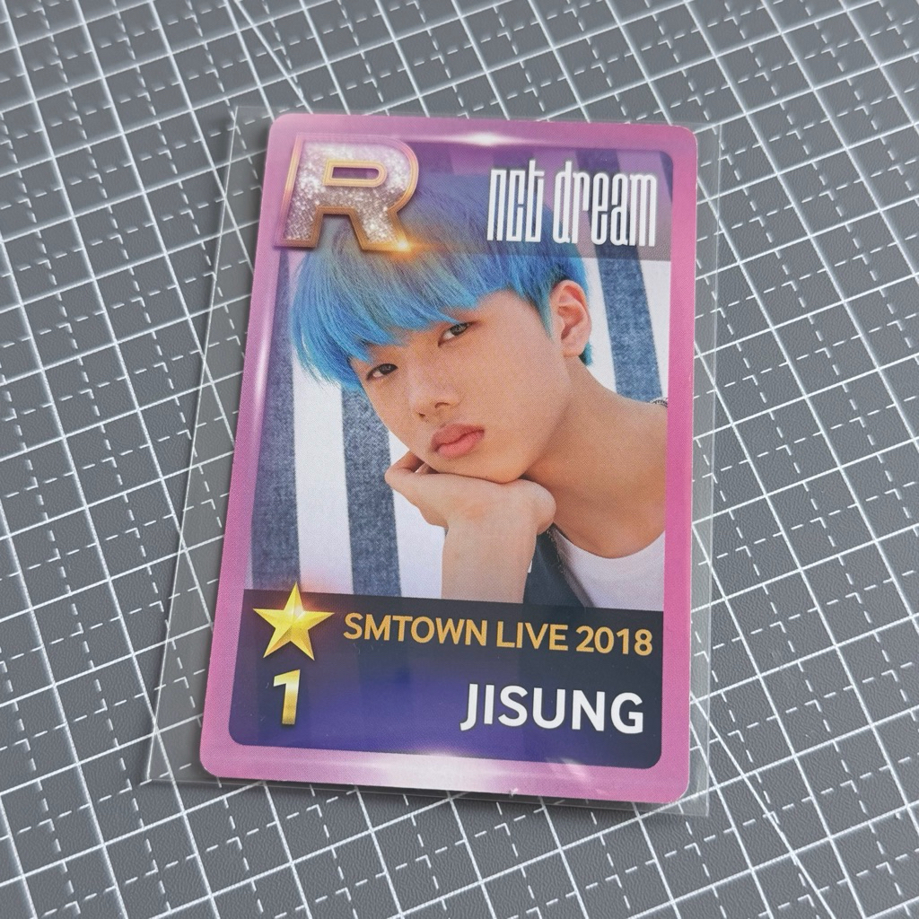 jisung nct dream r card smtown live 2018 pc poca photocard rare