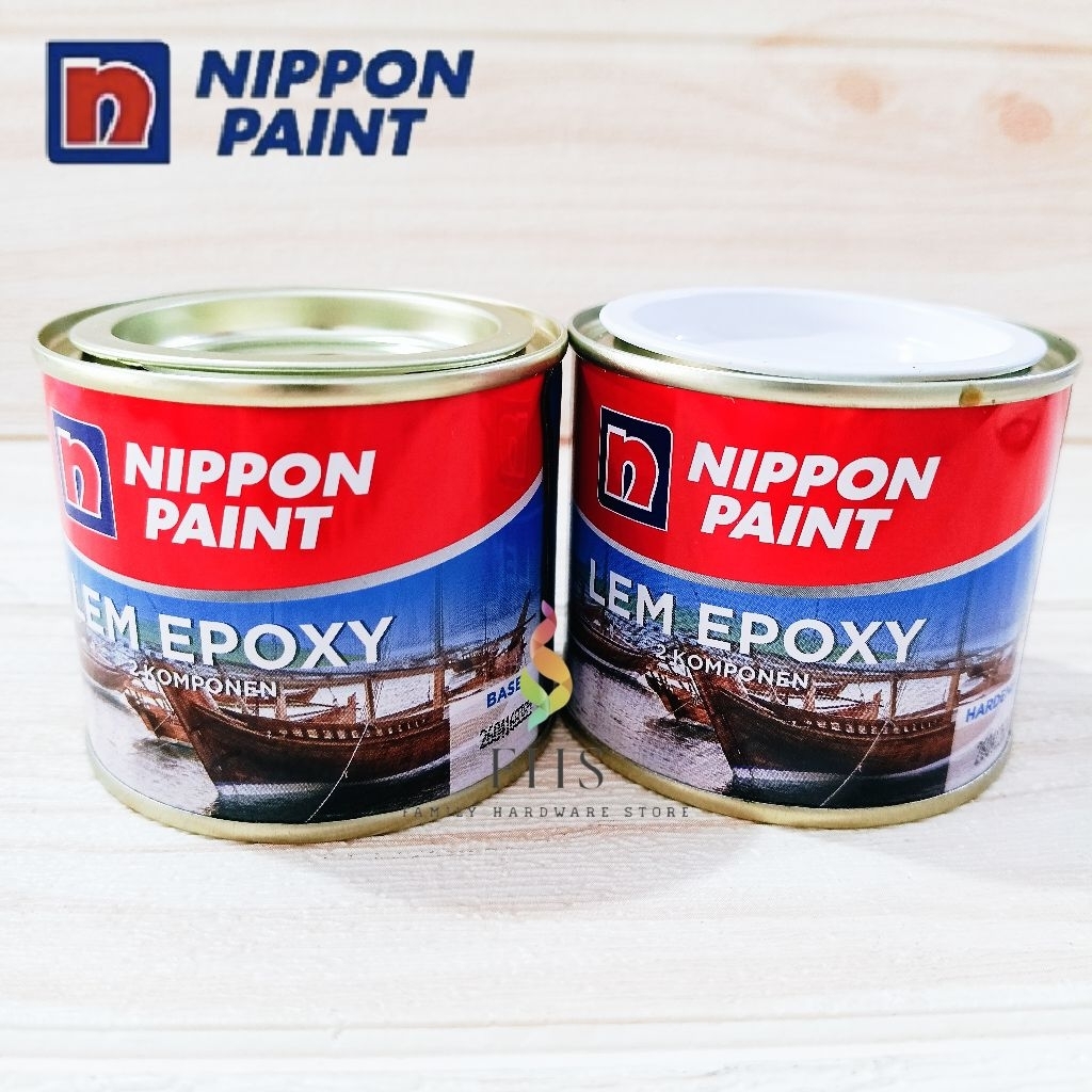 Lem Epoxy Serbaguna 2 Komponen Resin Hardener Lem Epoksi Nippon Paint