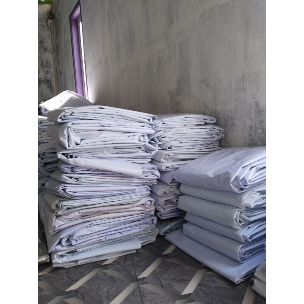 banner/spanduk putih polos
