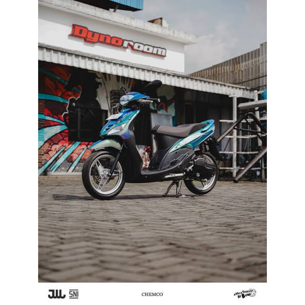 VELG RACING CHEMCO TIPE SUGOOI MIO Z MIO M3 FINO 125 XRIDE 125 NOUVO Z XEON RC
