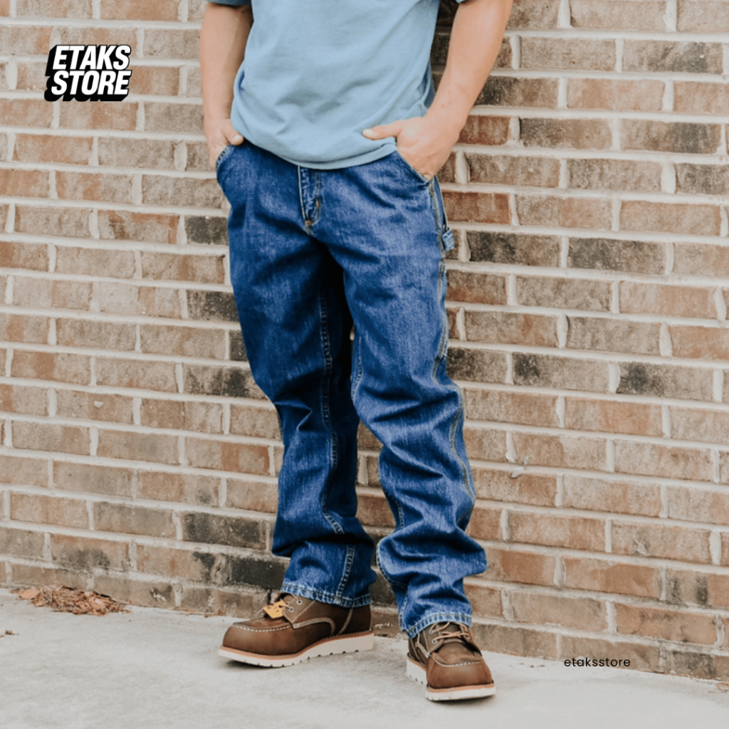 Celana Carhartt- Loose Fit Utility Jeans Canal| Workwear Pants | Import USA Original