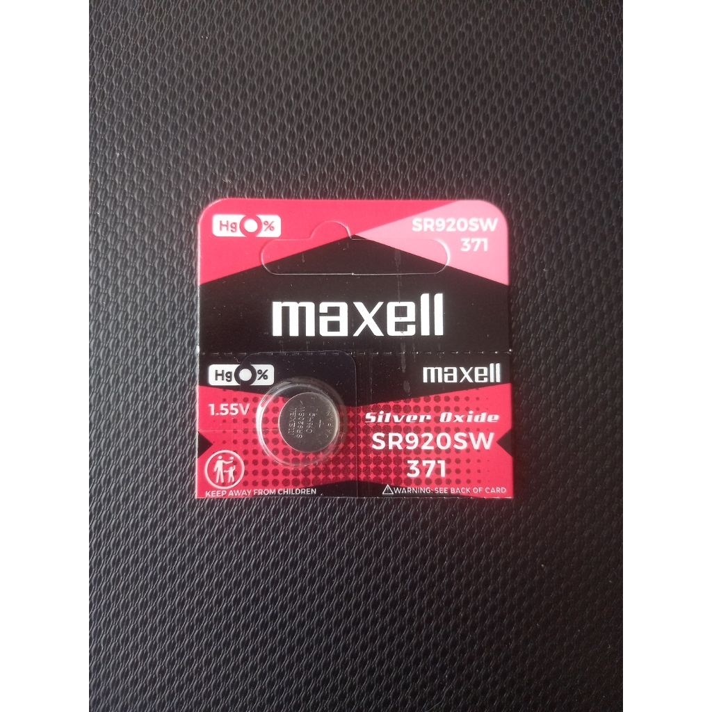Baterai Maxell 371 SR920SW - Coin Battery Maxell 371SR920 SW