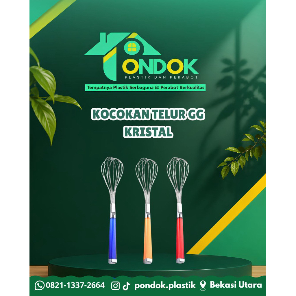Kocokan Telur GG Kristal