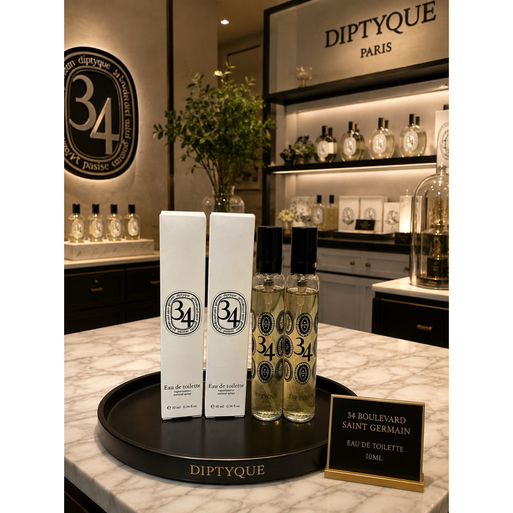 Diptyque 34 , 10 ml parfum only