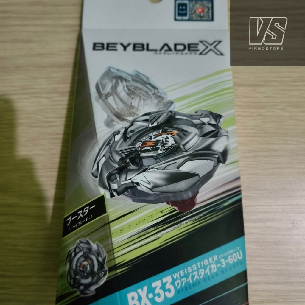 Beyblade X BX 33 Weiss Tiger 3-60 U Original New TakaraTomy