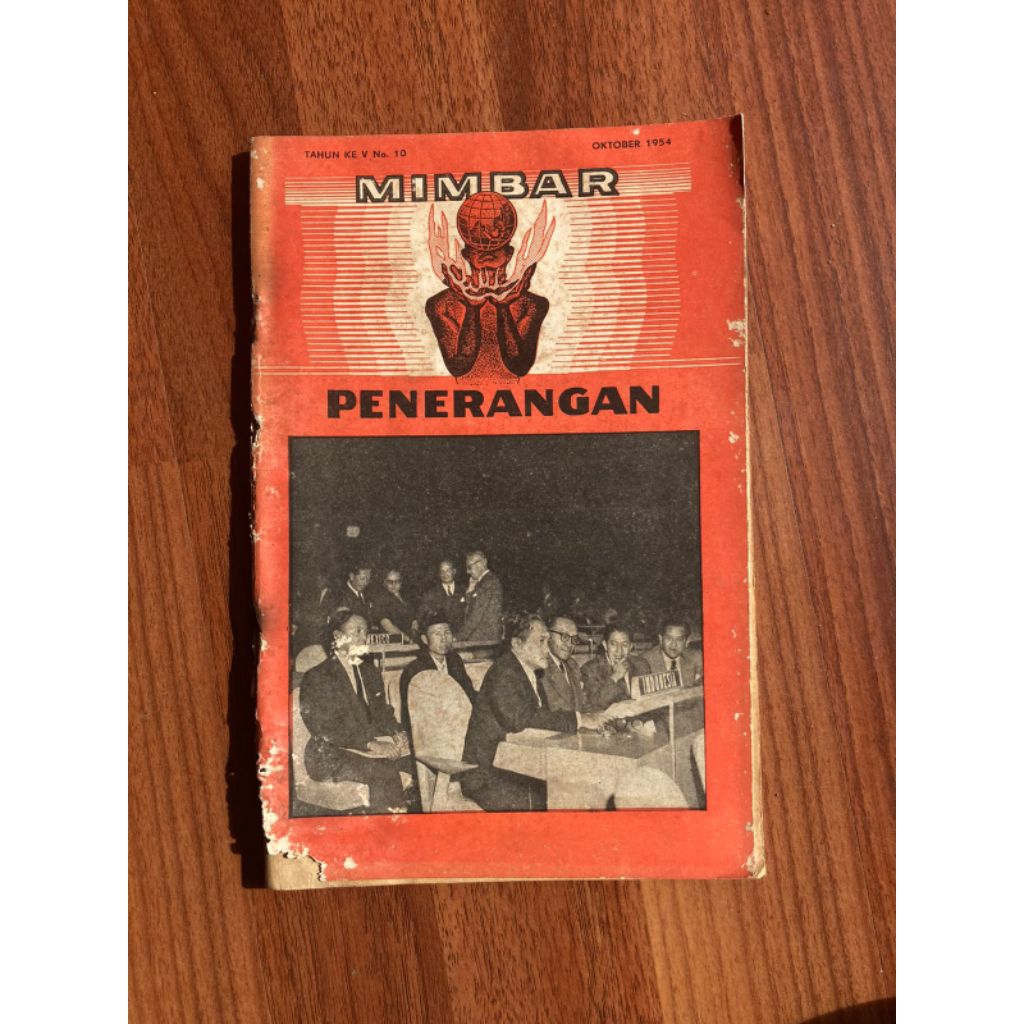 Buku mimbar penerangan tahun ke V No 10 - OKTOBER 1954