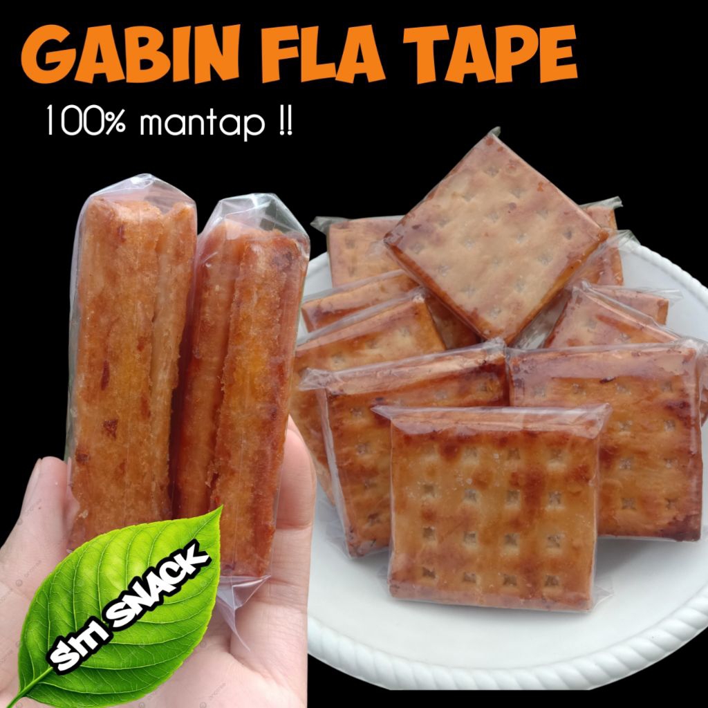 Kue Gabin Fla Tape isi 10 KRIUK LUMER 250gr Viral Kiloan  COD