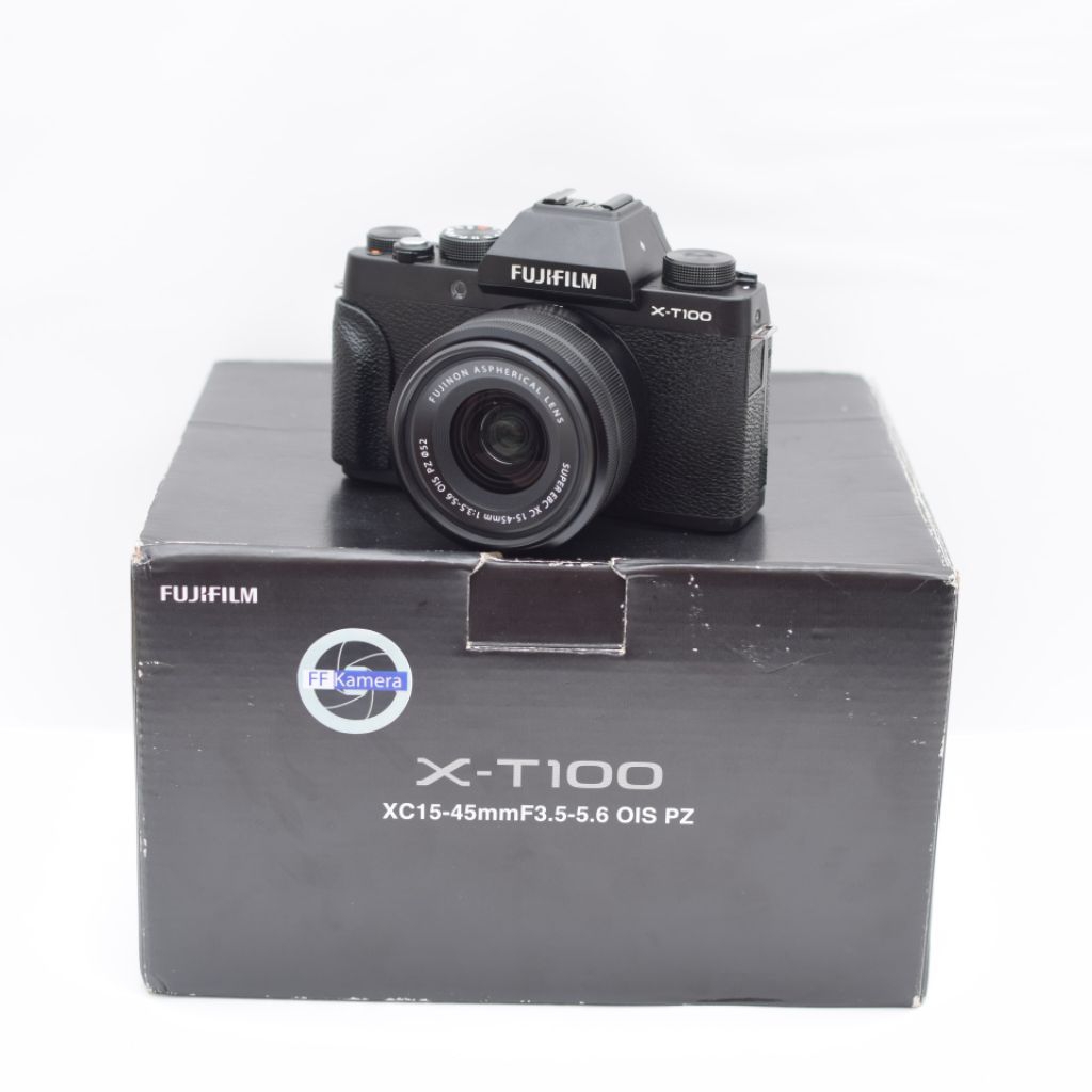 Fujifilm XT100 Lensa Kita 16-50mm Kamera Mirrorless Fuji murah
