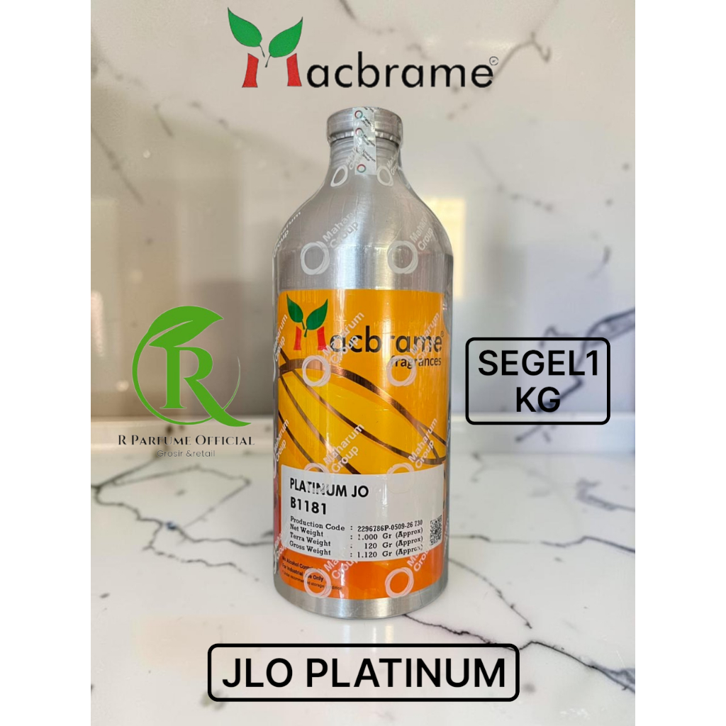 BIBIT PARFUME PLATINUM JO SEARAH JLO PLATINUM BY MACBRAME SEGEL 1KG