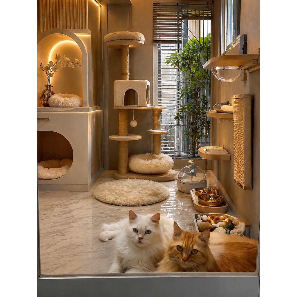 Kucing Mainecoon Persia Himalaya Lucu dan steril