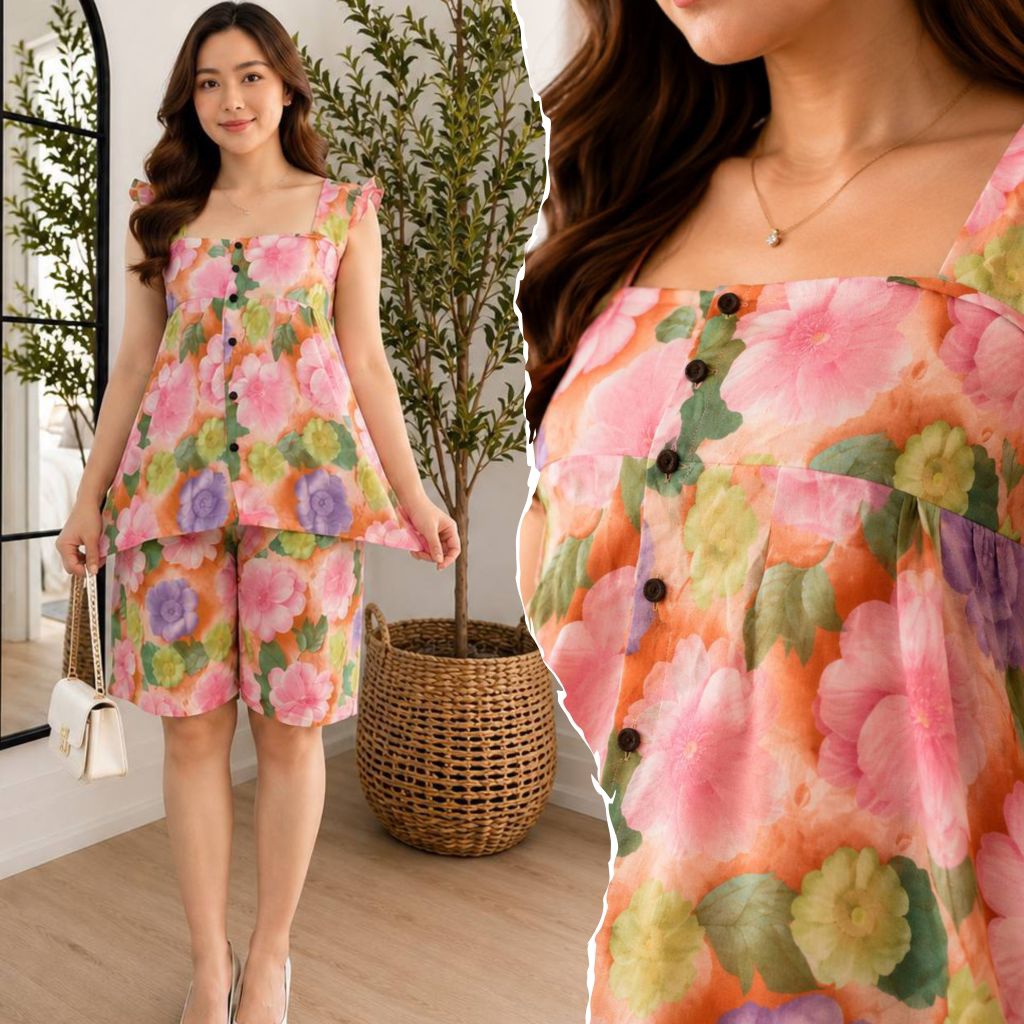 DASTER PUTRI BALI - DASTER BALI - SET BABYDOLL.VANIA - BABYDOLL BALI