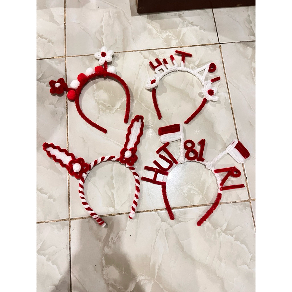 aksesoris bando 17 agustus