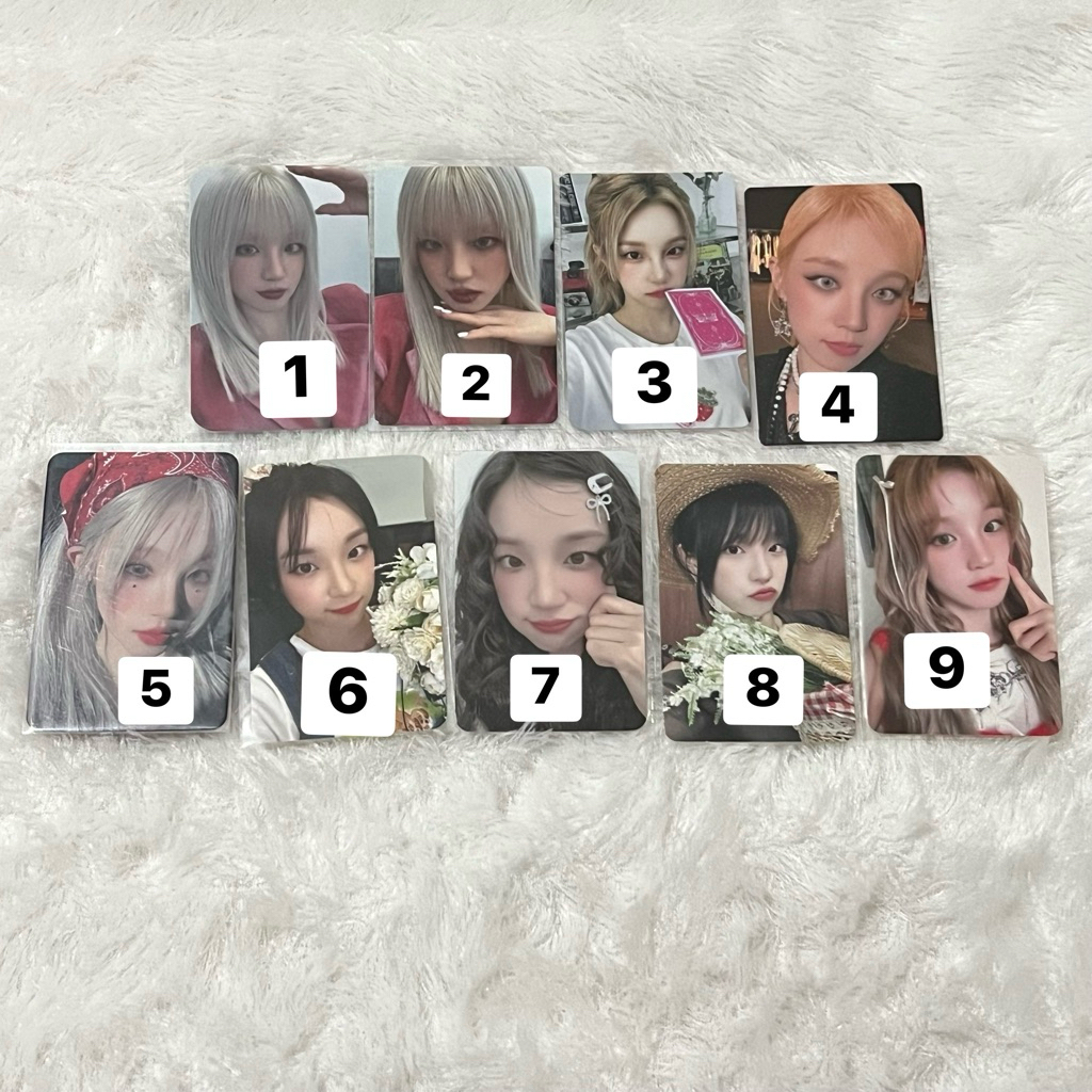 Photocard (PC) Official I-DLE SONG YUQI (G)I-DLE GIDLE IDLE POCA Part 7