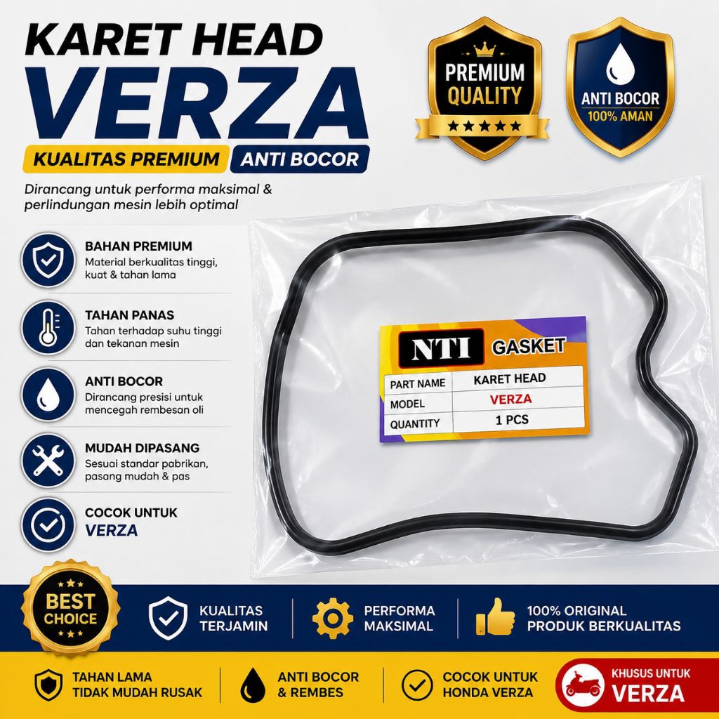 Paking karet head verza