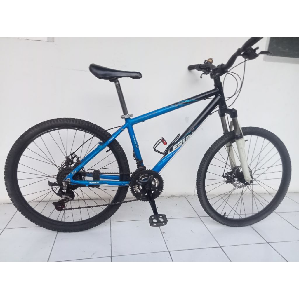 Sepeda Polygon Lerun 26 Alloy cakram, sepeda bekas bagus
