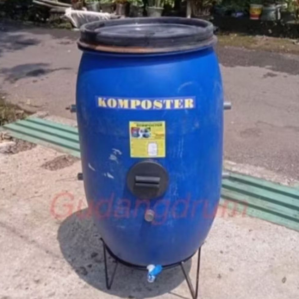 Tong Komposter 60 liter FREE  Kaki