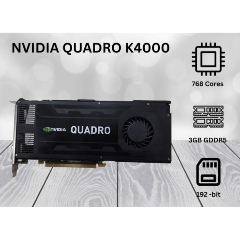 NVIDIA Quadro K4000 3GB GDDR5 192BIT